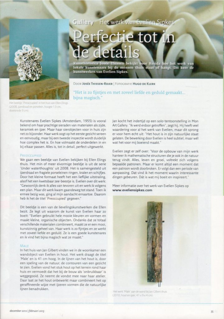 2012 12 Resida 'Perfectie tot in de details'