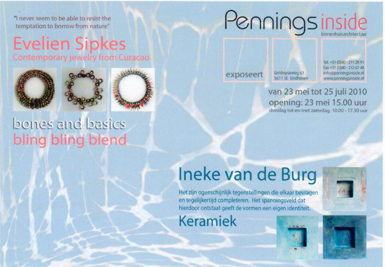 2010 05 Pennings inside 'Bones and basics, bling bling blend'