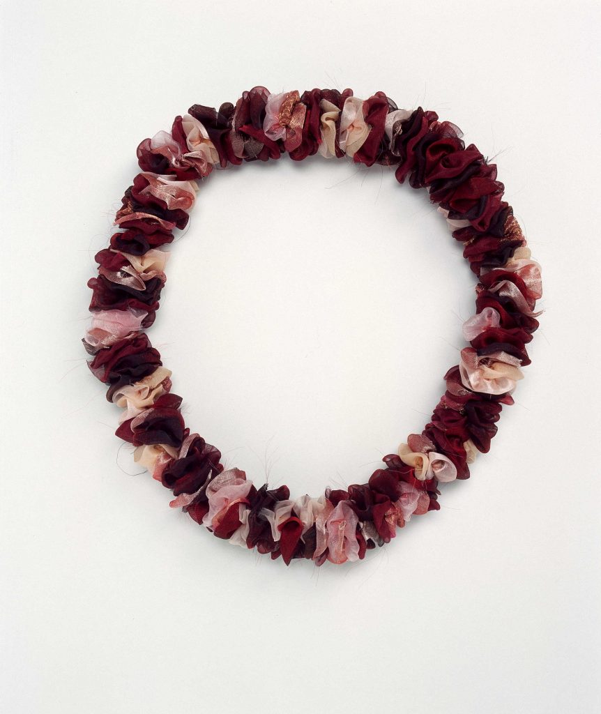2004 'Cayenna', various fabrics, 3x o 22cm