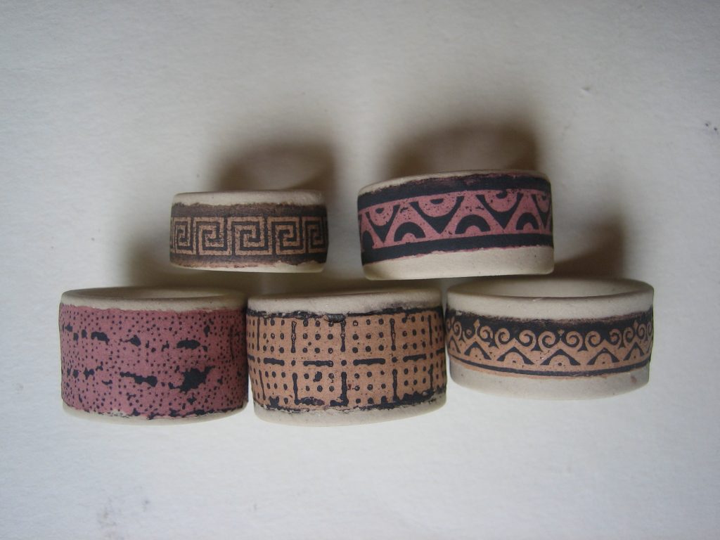 2009, porcelain rings